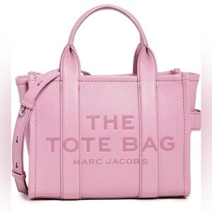 Marc Jacobs The Leather Mini Tote Bag in Lilas